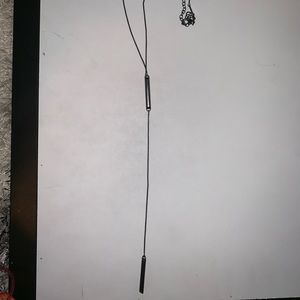 SOLD Kendra Scott gun metal necklace